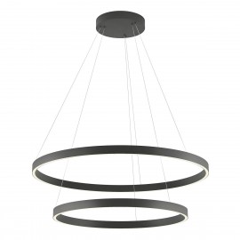 ΚΡΕΜΑΣΤΟ ΦΩΤΙΣΤΙΚΟ LED 82W 4000K (ΦΩΣ ΗΜΕΡΑΣ) 4907lm 3 STEP DIMMING SAND BLACK FEBE 01-2898 REDO