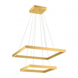 ΚΡΕΜΑΣΤΟ ΦΩΤΙΣΤΙΚΟ LED 75W 3000K (ΘΕΡΜΟ ΦΩΣ) 4875lm 3 STEP DIMMING MAT GOLD FEBE 01-2913 REDO
