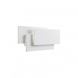 ΑΠΛΙΚΑ ΤΟΙΧΟΥ LED 35,76W 3000K (ΘΕΡΜΟ ΦΩΣ) 1620lm MAT WHITE GAMER 01-2296 REDO