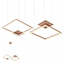 ΚΡΕΜΑΣΤΟ ΦΩΤΙΣΤΙΚΟ LED 137W 3000K (ΘΕΡΜΟ ΦΩΣ) 7732lm 3 STEP DIMMING SAND COFFEE SIGUA 01-2616 REDO