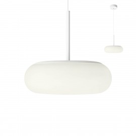 ΚΡΕΜΑΣΤΟ ΦΩΤΙΣΤΙΚΟ  LED 25W 3000K-4000K-6000K επιλογή με μπουτόν 1899lm WHITE UBIS 01-2233 REDO