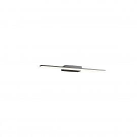 ΦΩΤΙΣΤΙΚΟ ΜΠΑΝΙΟΥ LED 17,25W 4000K (ΦΩΣ ΗΜΕΡΑΣ) 1805lm SAND BLACK BARRIO 01-2504 REDO