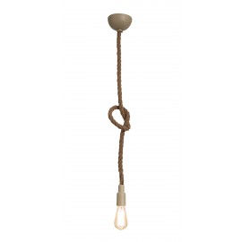Υφασμάτινο καλώδιο σε διάφορα χρώματα και τρία διαφορετικά πάχη σχοινιού 77-2307 HOMELIGHTING