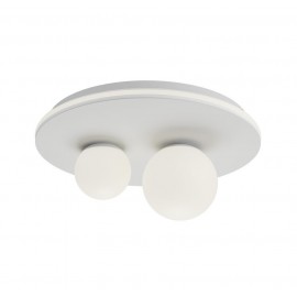 ΦΩΤΙΣΤΙΚΟ ΟΡΟΦΗΣ LED 38W 3000K (ΘΕΡΜΟ ΦΩΣ) 2470lm MATT WHITE CORUM 01-2656 REDO