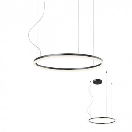 ΚΡΕΜΑΣΤΟ ΦΩΤΙΣΤΙΚΟ LED 40,5W 3000K (ΘΕΡΜΟ ΦΩΣ) 3568lm DALI  SAND BLACK ORBIT 01-1948-DALI REDO
