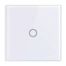 ΔΙΑΚΟΠΤΗΣ ΜΟΝΟΣ ΑΦΗΣ ΓΥΑΛΙΝΟΣ ΛΕΥΚΟΣ 3-300W LED 7298