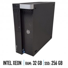 Dell Precision T3600 - Μεταχειρισμένο pc - Core xeon E5 - 32gb ram - 256gb ssd