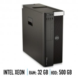 Dell	Precision T5600 - Μεταχειρισμένο pc - Core xeon E5 - 32gb ram - 500gb hdd