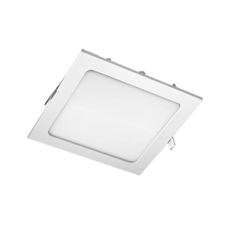 Χωνευτό Φωτιστικό LED τετράγωνο 20W 3000K (ΘΕΡΜΟ) 1460Lm 225x225x20mm (210x210mm κοπή)