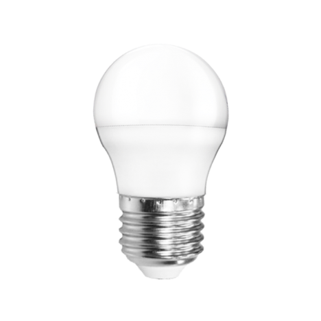 Λάμπα LED σφαιρική E27 5W 6400K (ΨΥΧΡΟ) G45 200o 410Lm