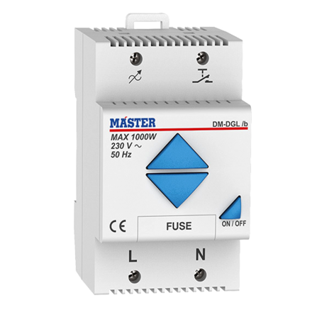 Dimmer Ράγας 1000W για λαμπτήρες LED (ΤΗΛΕΧΕΙΡΙΣΜΟΣ BUTTON)