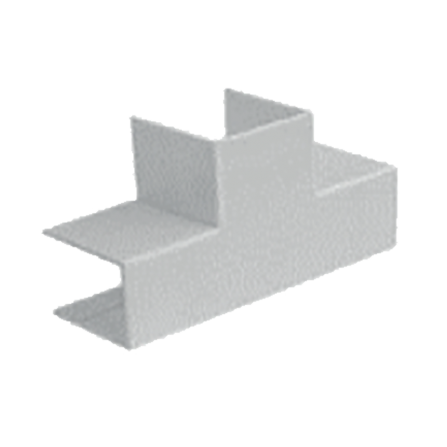 Σύνδεσμος Τ για κανάλι 100x60mm σε λευκό χρώμα