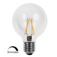 Λάμπα LED Γλόμπος Filament DIMMABLE E27 8W 2800K (ΘΕΡΜΟ) G95 360o 1150Lm