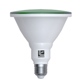 Λάμπα LED PAR38 E27 42VAC ΠΡΑΣΙΝΗ IP65 15W 1300Lm