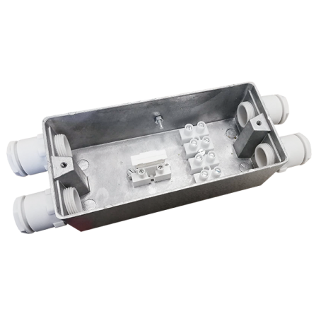 Ακροκιβώτιο Στεγανό (γκοφρέ) Ιστού με κλέμμες και ασφάλεια