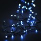 Χριστουγεννιάτικα λαμπάκια/φωτάκια 100 LED με επέκταση & πρόγραμμα πράσινο καλώδιο/λευκό φως