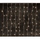 Κουρτίνα επεκτεινόμενη 200 LED διάφανο καλώδιο/θερμό φως 31V εξωτερικού χώρου