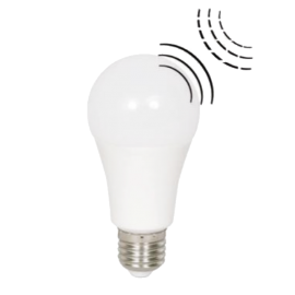 Λαμπτήρας LED Ε27 με φωτοκύτταρο & αισθητήρα κίνησης 10W 4000K (ΦΩΣ ΗΜΕΡΑΣ) 220o 906Lm