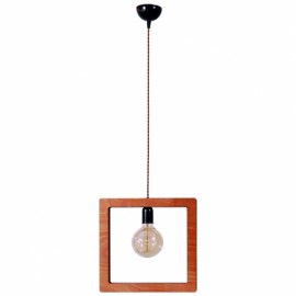 PDA 385 ΚΡΕΜΑΣΤΟ ΞΥΛΙΝΟ ΤΕΤΡΑΓΩΝΟ ΜΟΝΟΦΩΤΟ ARLIGHT (ΜΕΣΑΙΟ) ARLIGHT