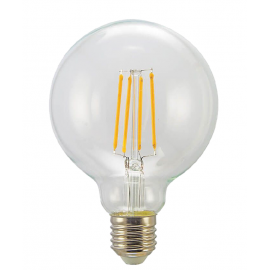 Λάμπα LED Γλόμπος Filament E27 8W 3000K (ΘΕΡΜΟ) G95 360o 806Lm VIVA