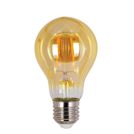 Λάμπα LED Amber Filament E27 6W 2700K (ΘΕΡΜΟ) G95 360o 590Lm VIVA
