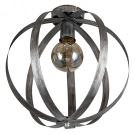 Φωτιστικό Οροφής μεταλλικό 1xE27 Φ180mm σε χρώμα σκουριάς PDA 214 ARLIGHT