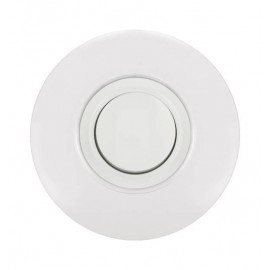 Dimmer για LED Στρόγγυλος με Τετράγωνο Πλαίσιο Πλαστικό Λευκός DPM SOUL