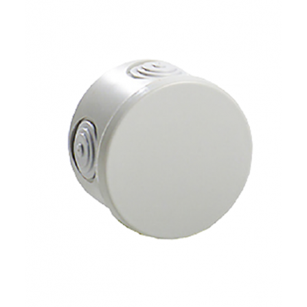Κουτί διακλάδωσης εξωτερικό Φ84x50mm στεγανό IP54 με τάπες