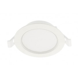 ΦΩΤΙΣΤΙΚΟ LED ΟΡΟΦΗΣ ΣΤΡΟΓΓΥΛΟ ΧΩΝΕΥΤΗΣ ΤΟΠΟΘΕΤΗΣΗΣ  ERIKA-R Φ95x31mm 5W 385Lm 3000K (ΘΕΡΜΟ ΦΩΣ) ΛΕΥΚΟ ΧΡΩΜΑ 2025020 VITO