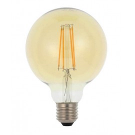 ΛΑΜΠΤΗΡΑΣ LED FILAMENT LEDISONE-RETRO ΓΛΟΜΠΟΣ G125 8W 880Lm E27 2500K (ΘΕΡΜΟ ΦΩΣ) 1513550 VITO