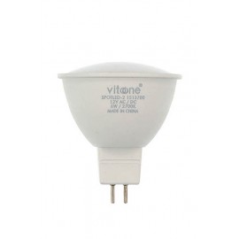 ΛΑΜΠΤΗΡΑΣ LED SPOTLED-2 GU5.3 MR16 6W 486Lm 2700K (ΘΕΡΜΟ ΦΩΣ) 12VDC  1513700 VITO