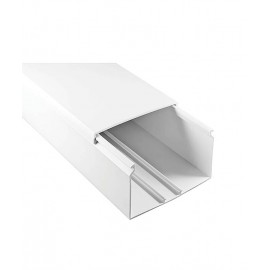 ΚΑΝΑΛΙ ΚΑΛΩΔΙΩΝ PVC 2m 80x40m ΛΕΥΚΟ ΧΡΩΜΑ MADE IN EU 8000140 VITO